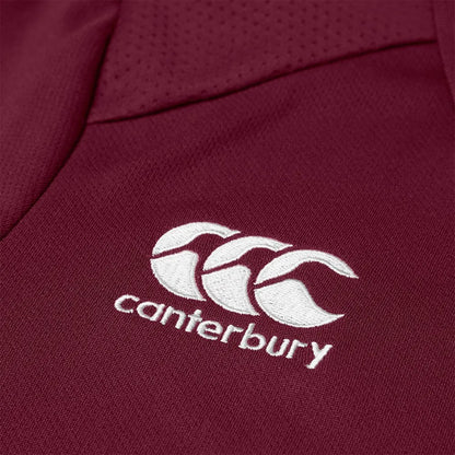Maroon - Lifestyle - Canterbury Womens-Ladies Club Dry Polo Shirt