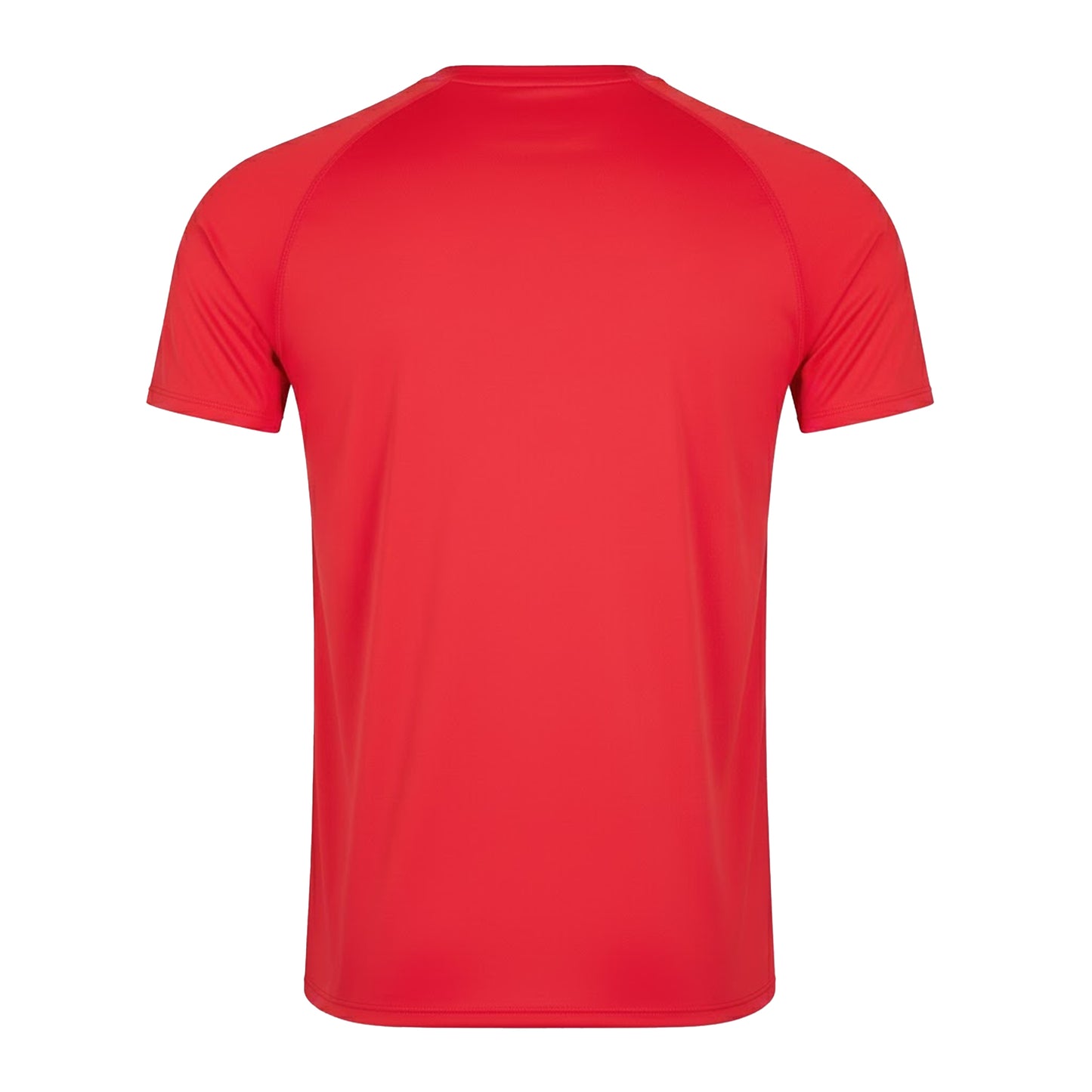Flag Red - Back - Canterbury Mens Small Logo Super Light T-Shirt
