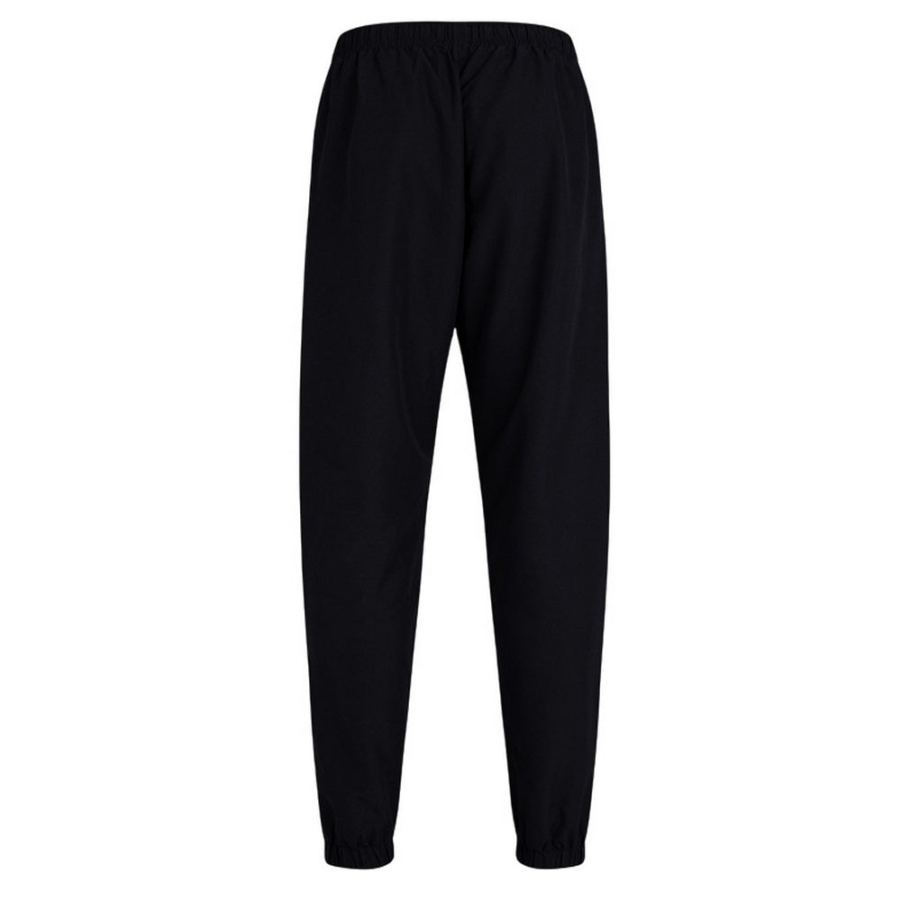 Black - Back - Canterbury Childrens-Kids Club Plain Tapered Leg Tracksuit Bottoms