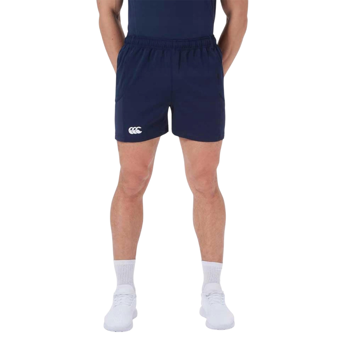 Navy - Side - Canterbury Mens Advantage 2.0 Shorts