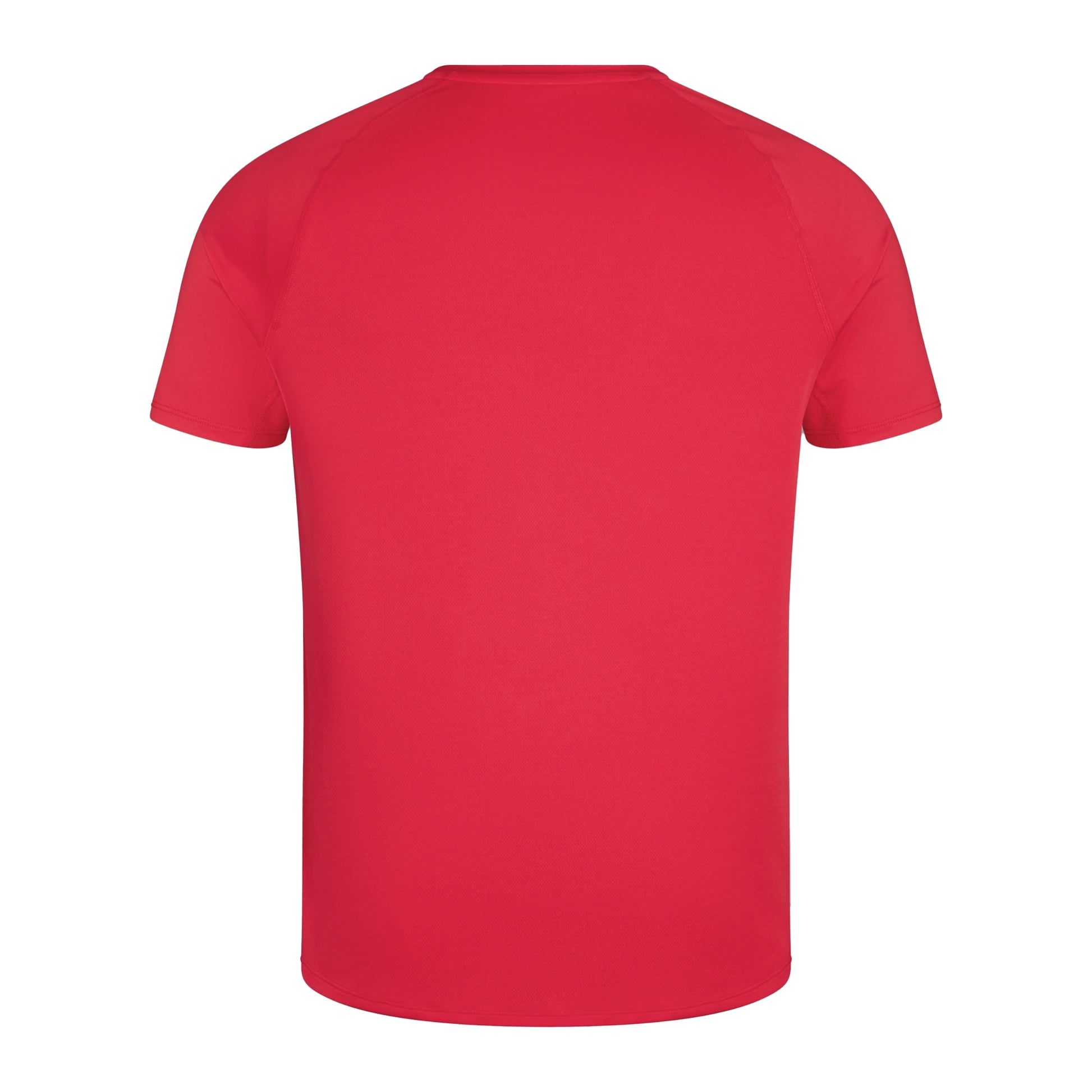 Flag Red - Back - Canterbury Mens Big Logo Super Light T-Shirt