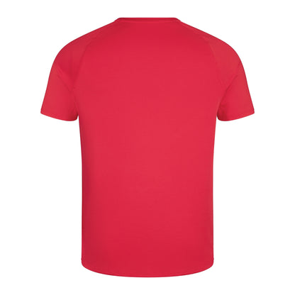 Flag Red - Back - Canterbury Mens Big Logo Super Light T-Shirt