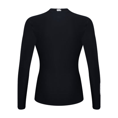 Black - Back - Canterbury Womens-Ladies Thermoreg Long-Sleeved Top
