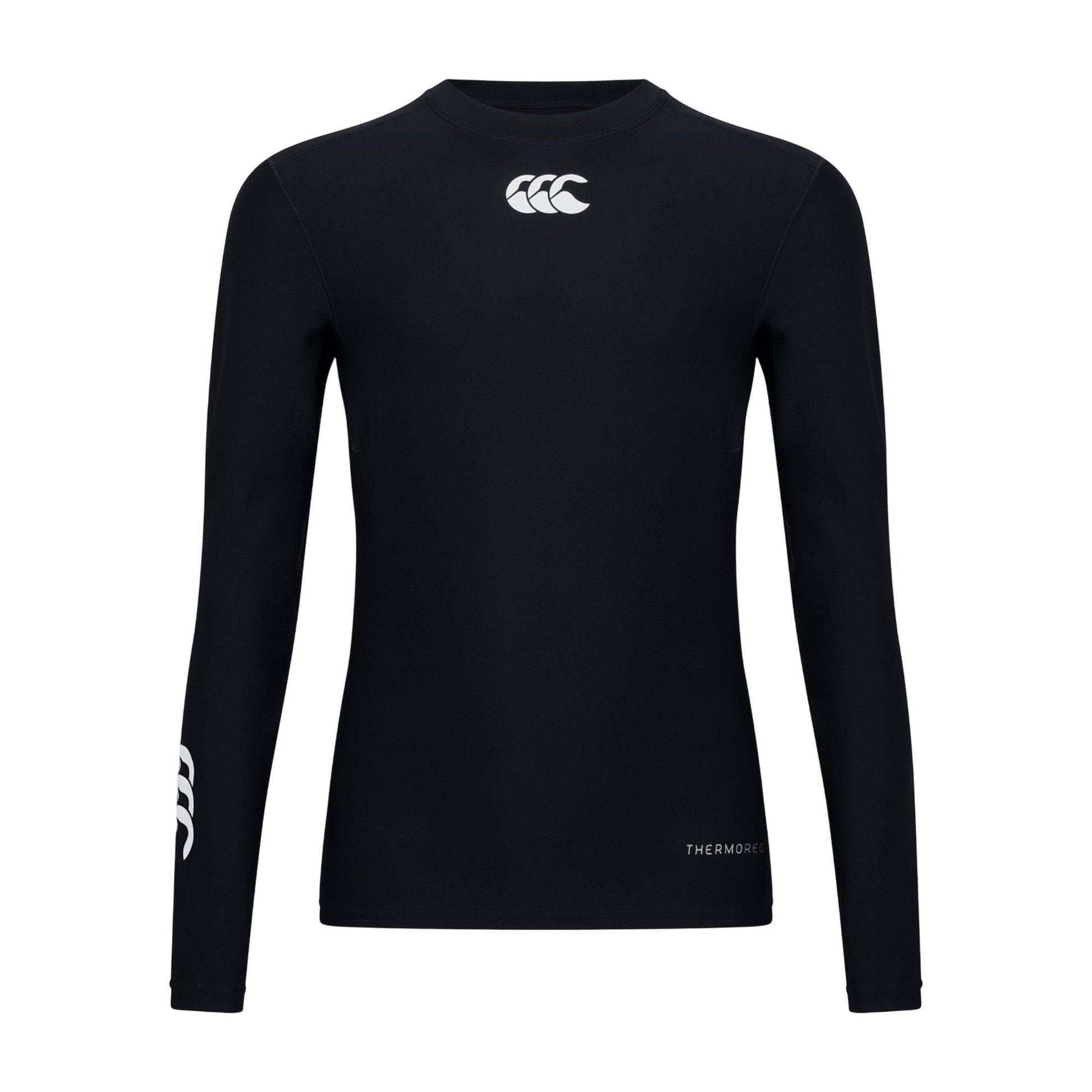 Black - Front - Canterbury Womens-Ladies Thermoreg Long-Sleeved Top