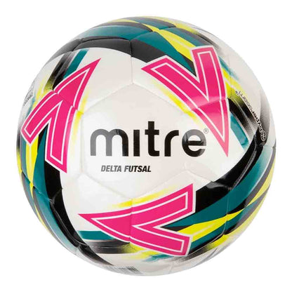 Multicoloured - Front - Mitre Delta Futsal Ball
