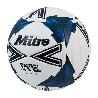 White-Black-Tidal Teal - Back - Mitre Impel One 24 Football