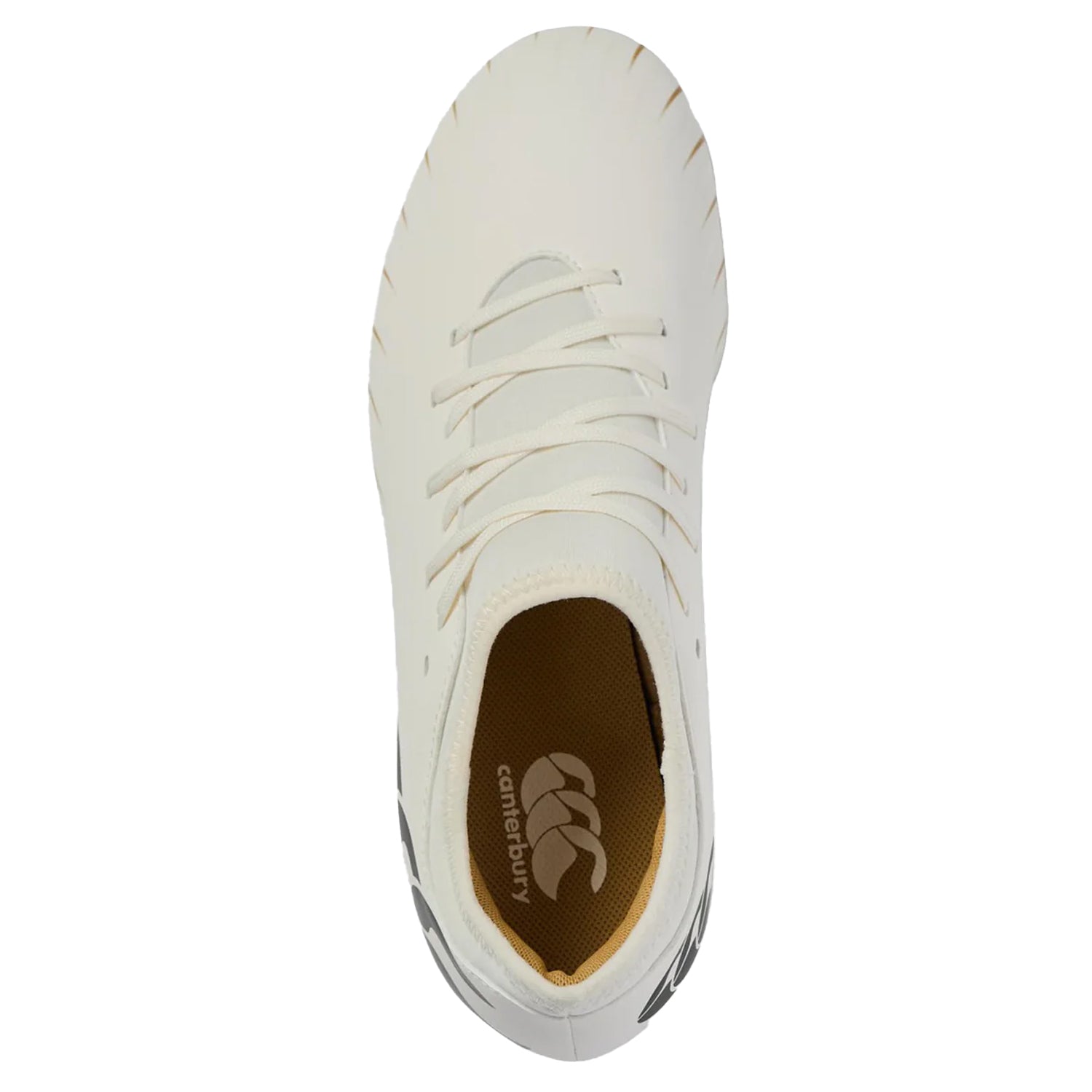 White - Lifestyle - Canterbury Childrens-Kids Speed Falcon Firm Ground Boots