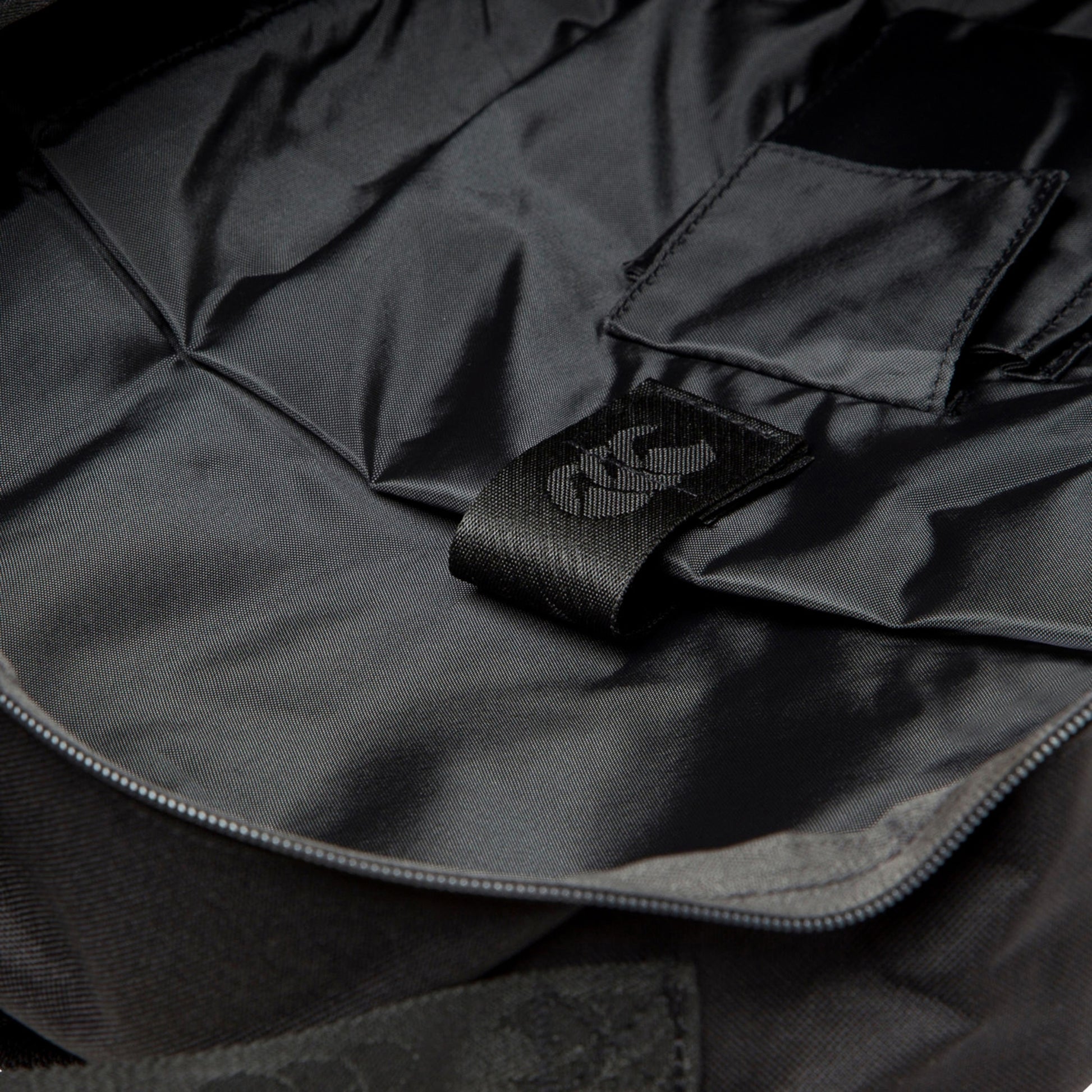 Black - Side - Canterbury Classic Logo Backpack