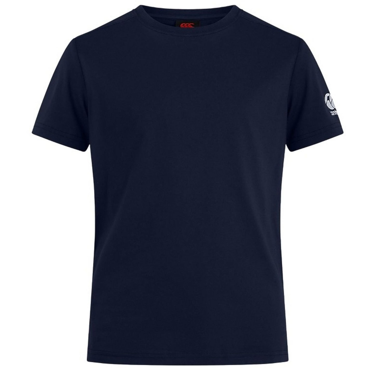 Navy - Front - Canterbury Boys Club Plain T-Shirt