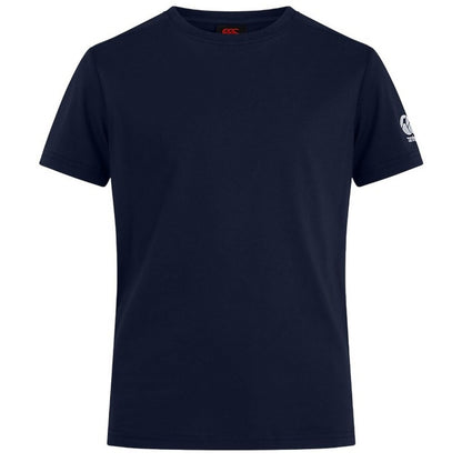 Navy - Front - Canterbury Boys Club Plain T-Shirt
