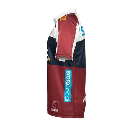 Maroon - Side - Canterbury Childrens-Kids Queensland Reds Jersey