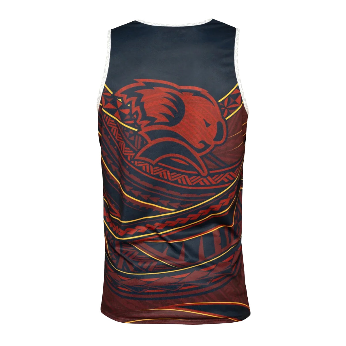 Multicoloured - Back - Canterbury Mens Pasifika Queensland Reds Vest Top