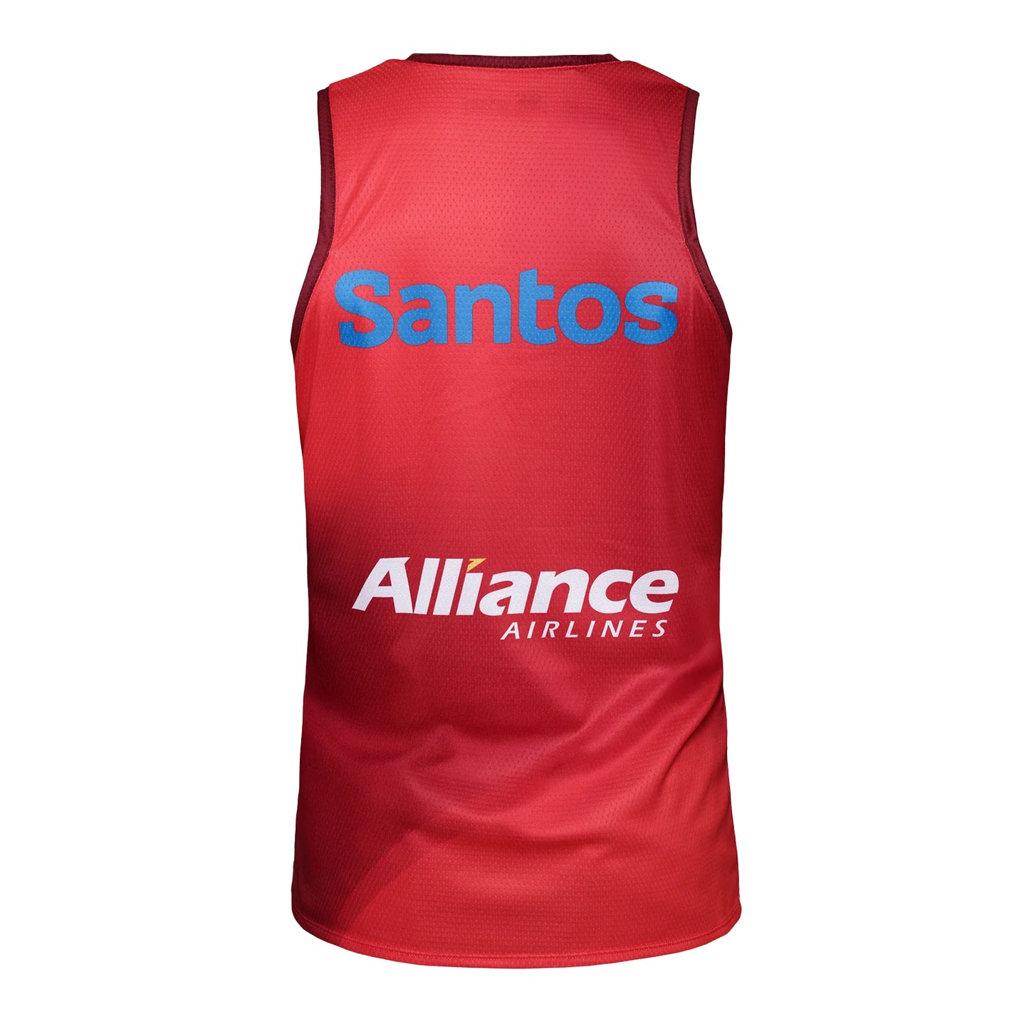 Maroon - Back - Canterbury Unisex Adult 2025 Queensland Reds Training Vest Top