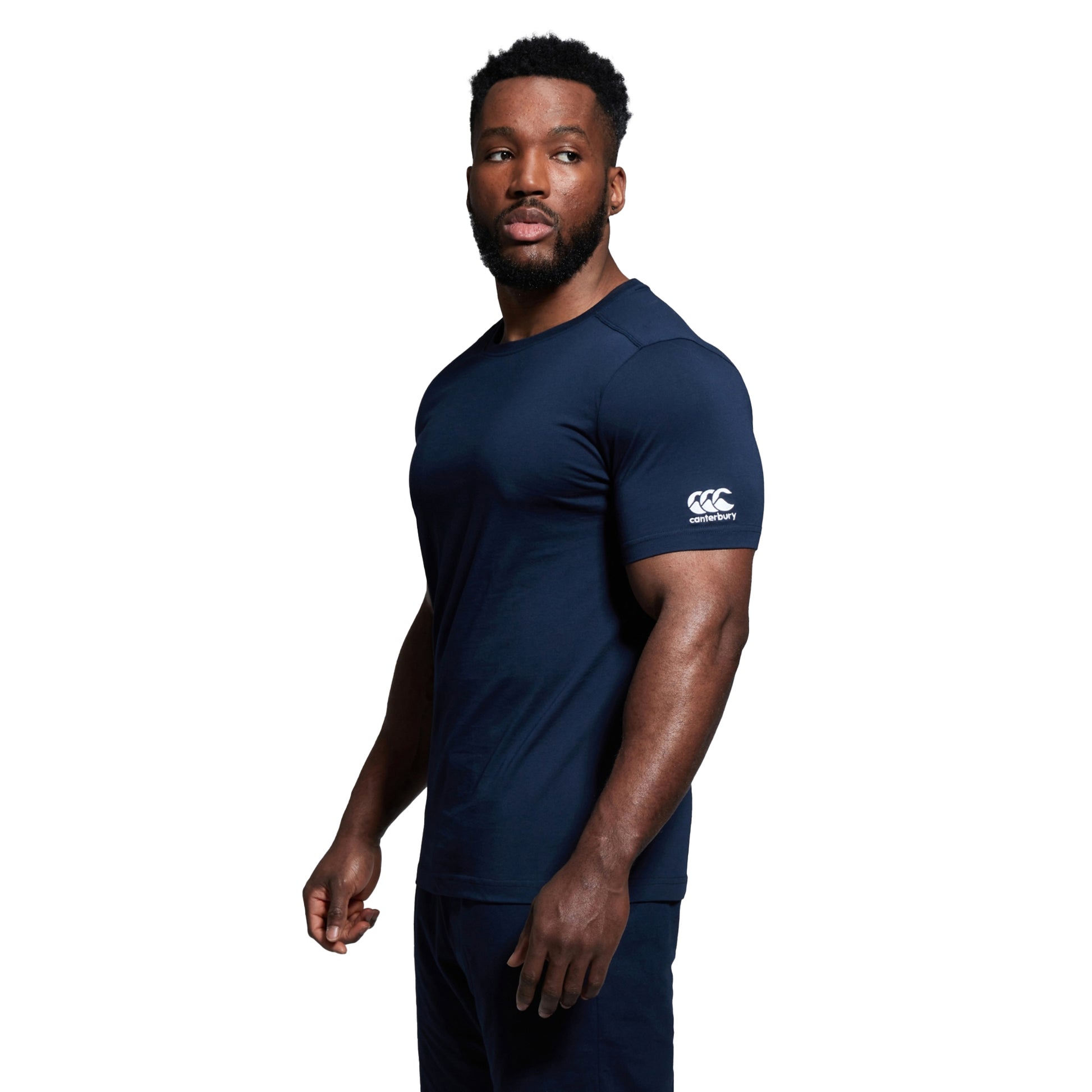 Navy - Lifestyle - Canterbury Mens Club Plain T-Shirt