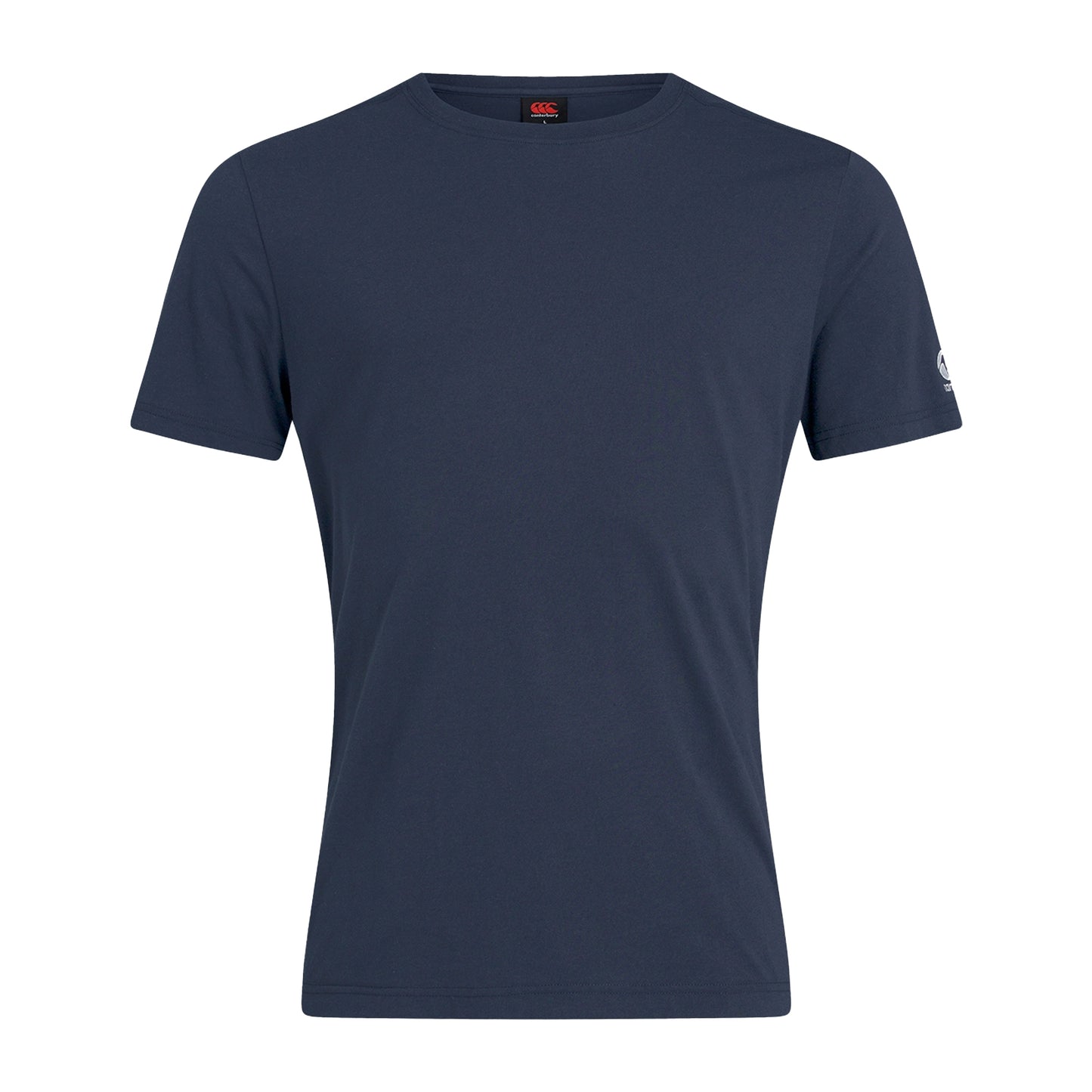 Navy - Front - Canterbury Mens Club Plain T-Shirt