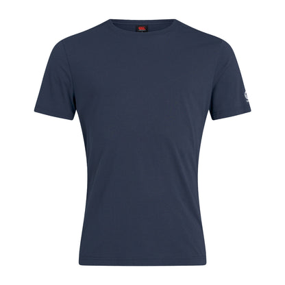 Navy - Front - Canterbury Mens Club Plain T-Shirt