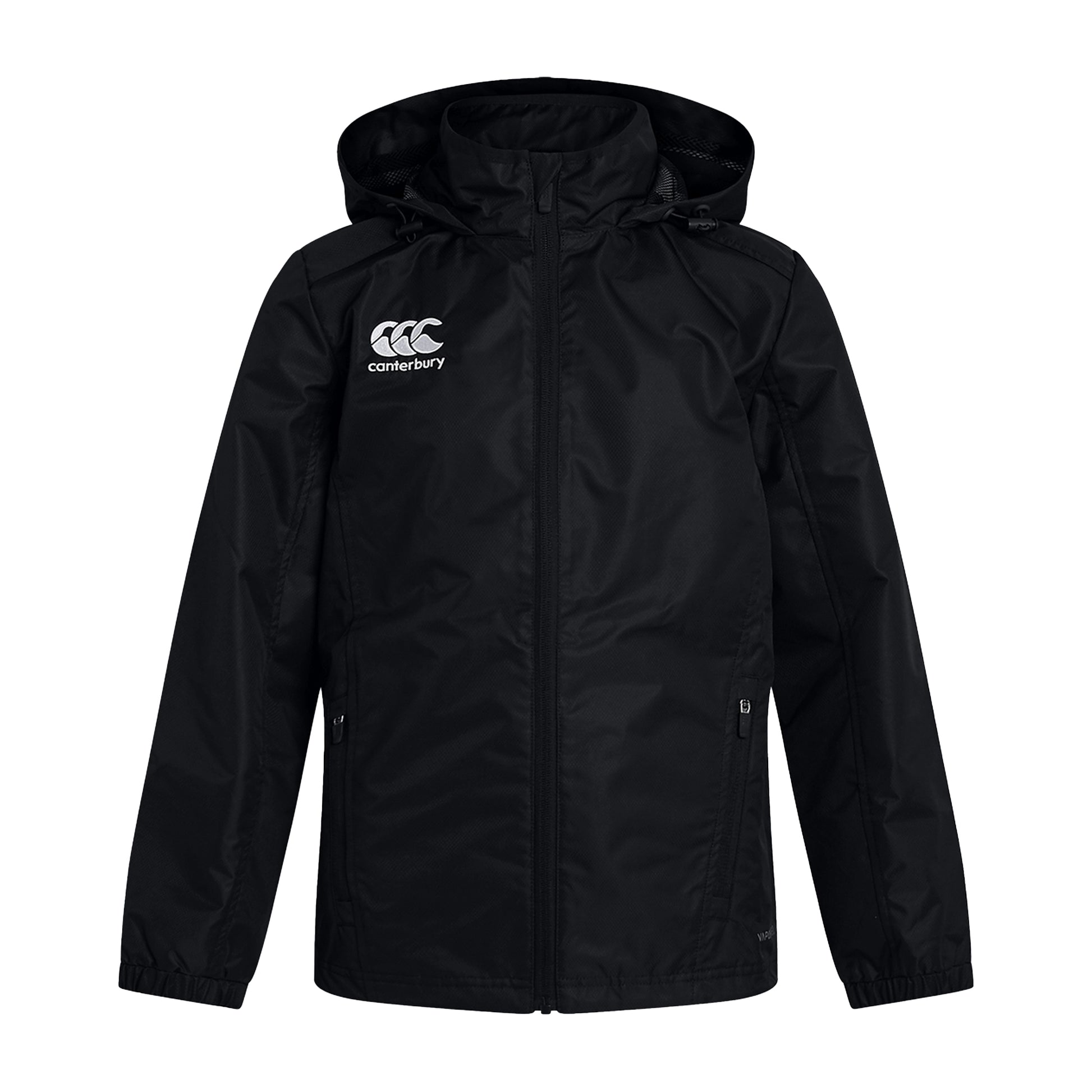 Black - Front - Canterbury Childrens-Kids Club Vaposhield Waterproof Jacket