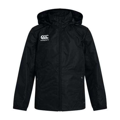 Black - Front - Canterbury Childrens-Kids Club Vaposhield Waterproof Jacket