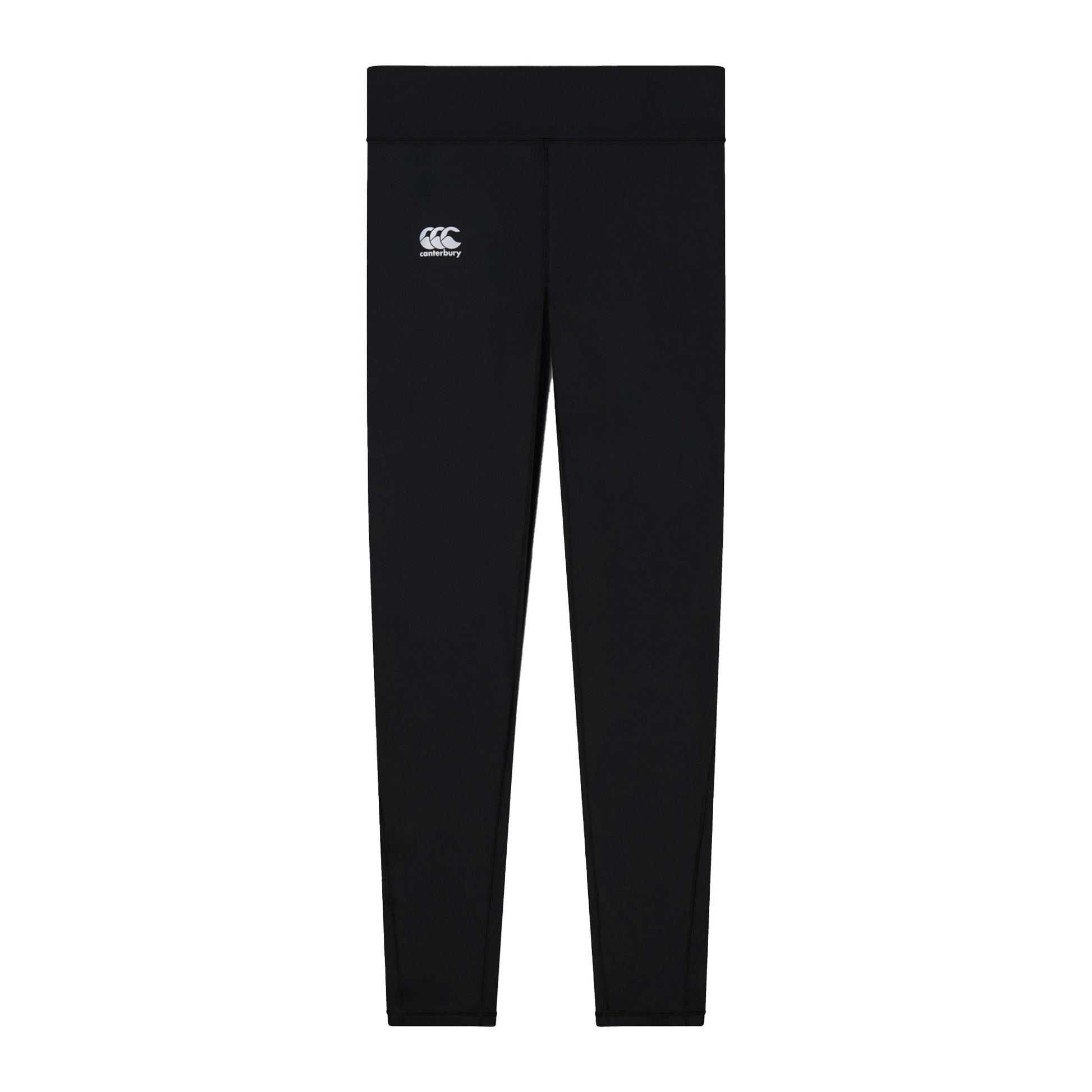 Jet Black - Front - Canterbury Womens-Ladies Vapodri Full Length Leggings