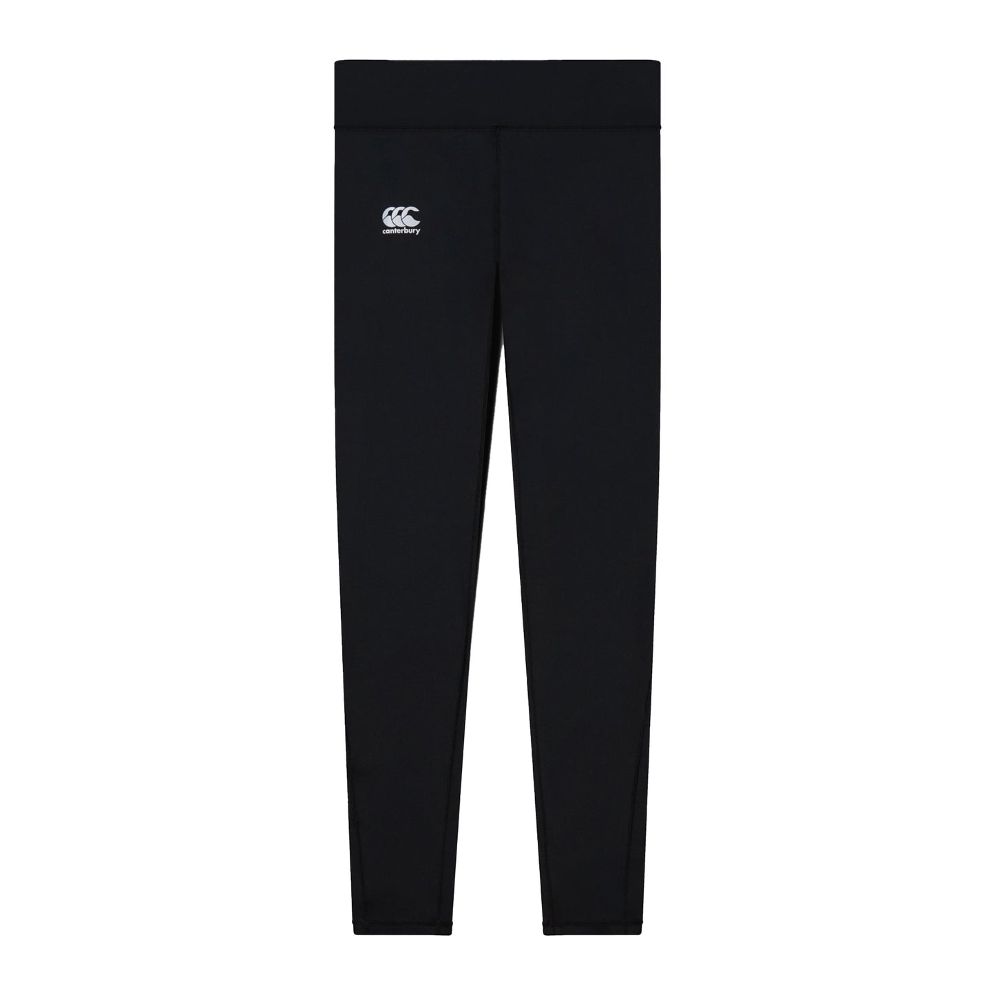 Jet Black - Front - Canterbury Womens-Ladies Vapodri Full Length Leggings
