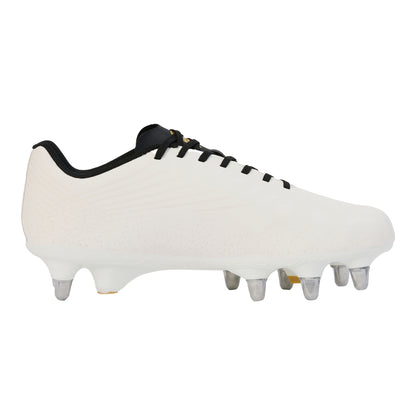 White - Front - Canterbury Unisex Adult Stampede Groundbreak Team Stamped Soft Ground Football Boots