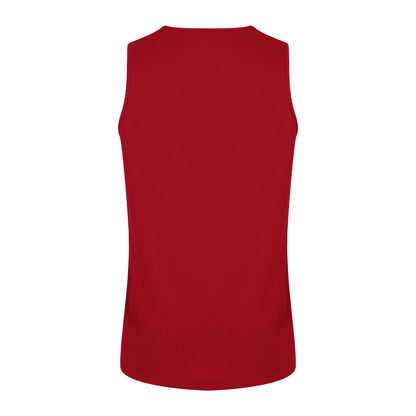 Flag Red - Back - Canterbury Mens Club Dry Tank Top