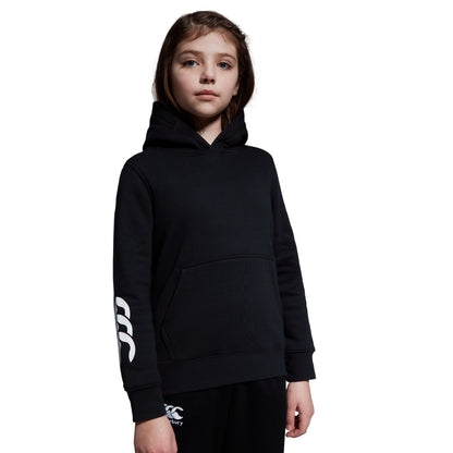 Black - Lifestyle - Canterbury Childrens-Kids Club Hoodie