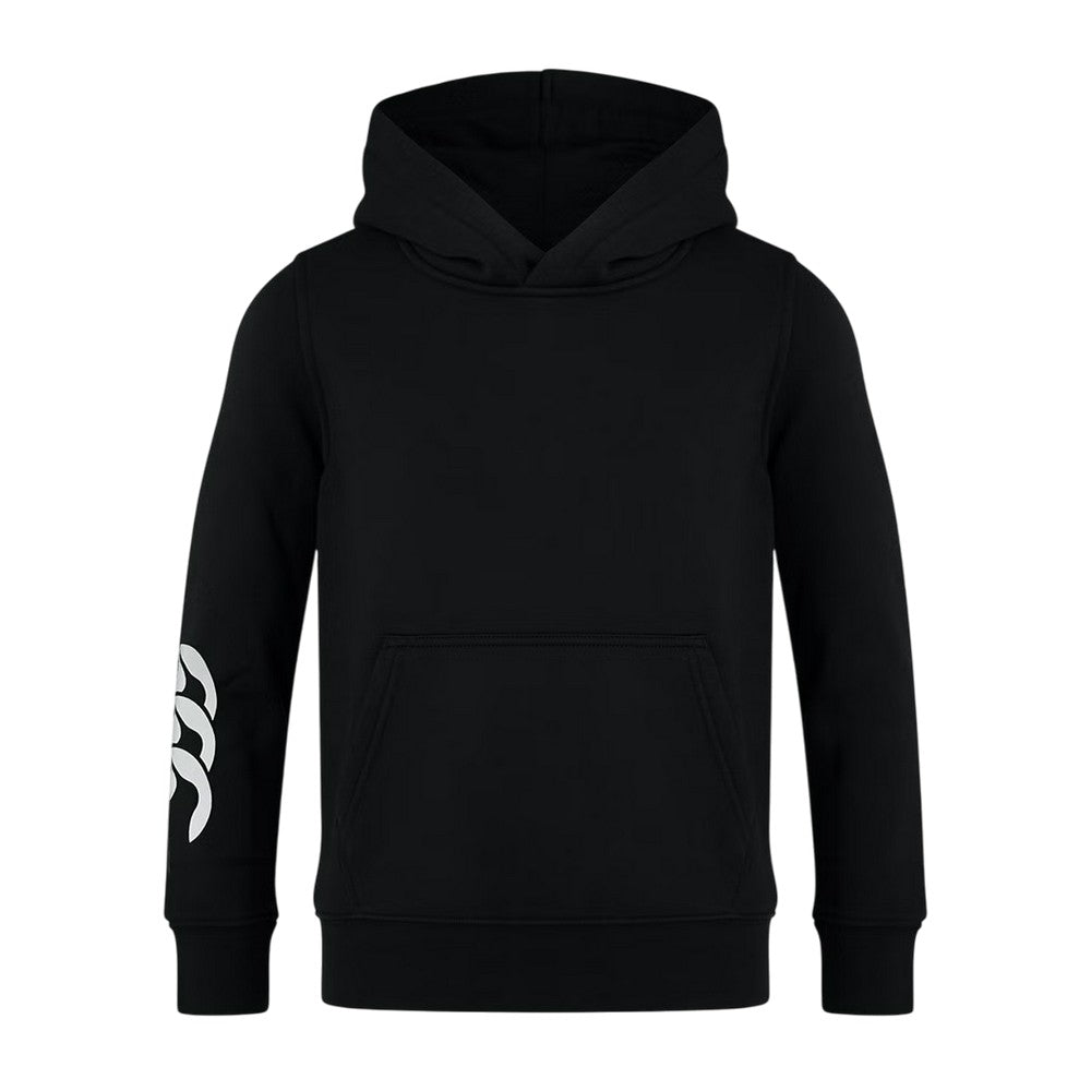 Black - Front - Canterbury Childrens-Kids Club Hoodie