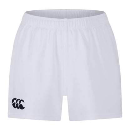 White - Front - Canterbury Childrens-Kids Advantage 2.0 Shorts