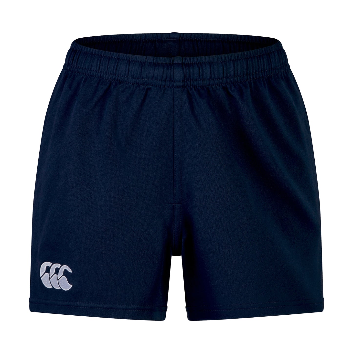 Navy - Front - Canterbury Childrens-Kids Professional 2.0 Rugby Shorts