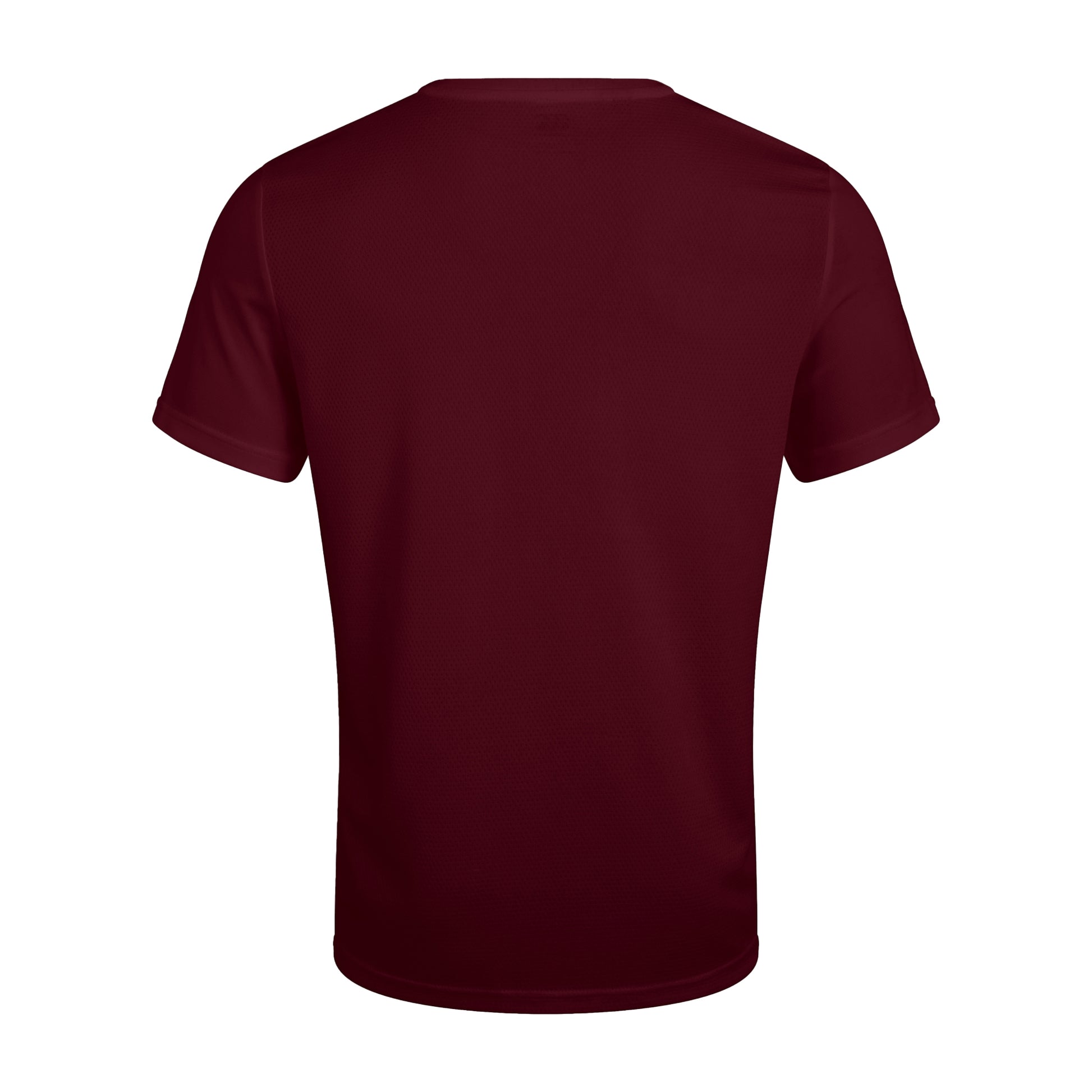 Maroon - Back - Canterbury Mens Club Dry T-Shirt