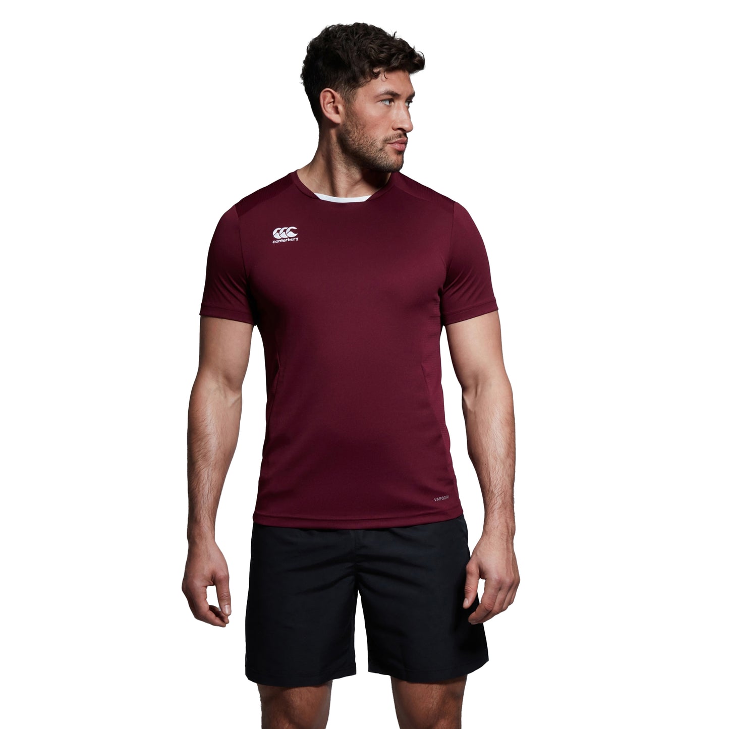 Maroon - Lifestyle - Canterbury Mens Club Dry T-Shirt