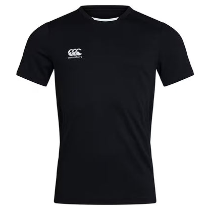 Black - Front - Canterbury Childrens-Kids Club Dry T-Shirt