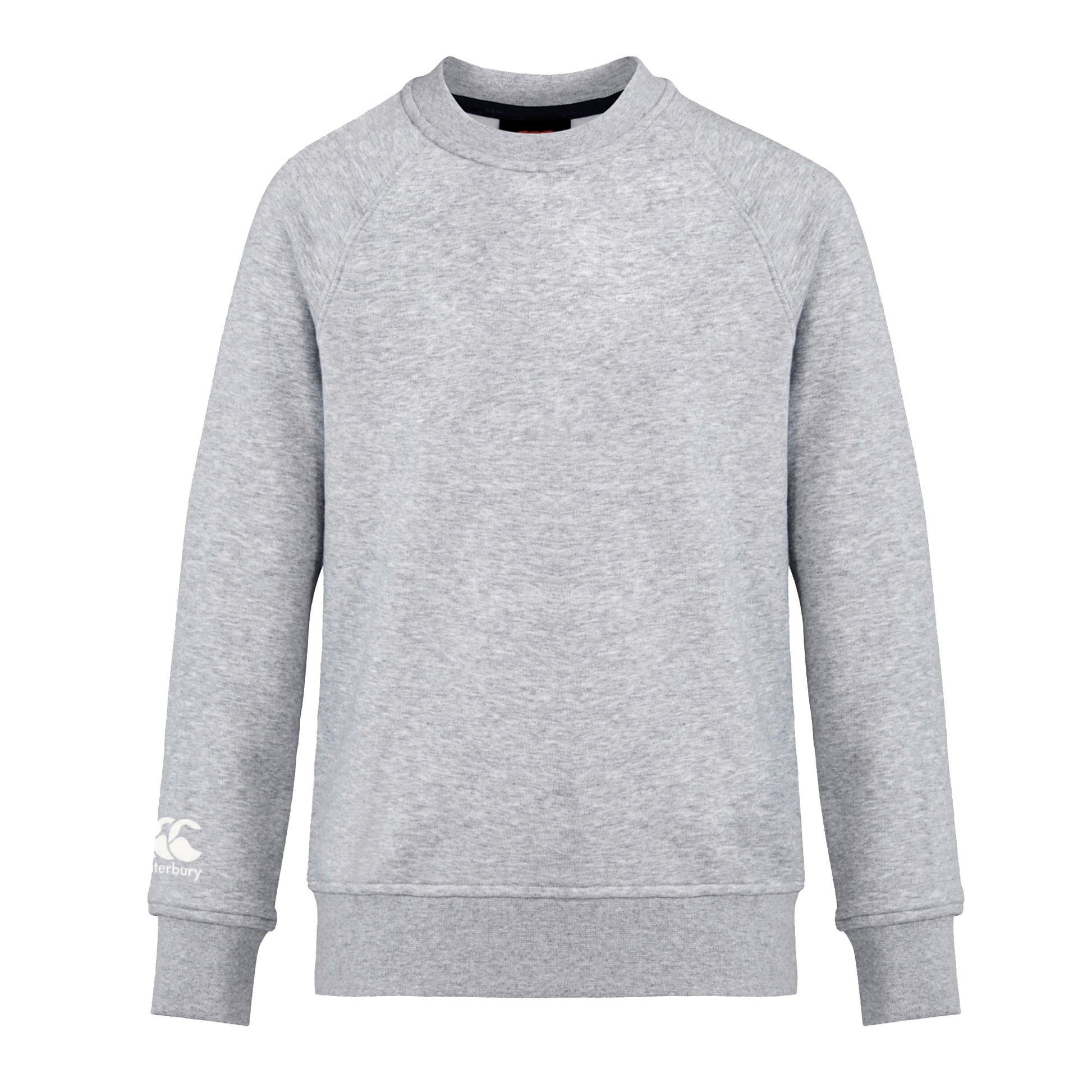 Classic Marl - Front - Canterbury Childrens-Kids Club Crew Neck Sweatshirt