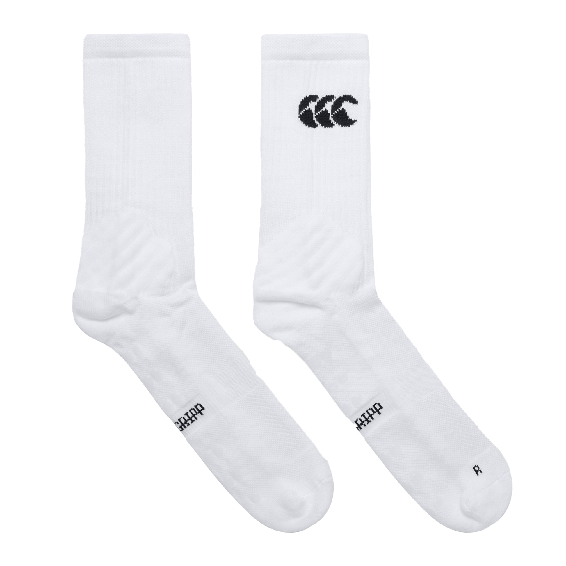 Bright White - Front - Canterbury Mens Grip Mid Calf Socks