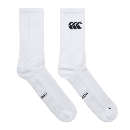 Bright White - Front - Canterbury Mens Grip Mid Calf Socks