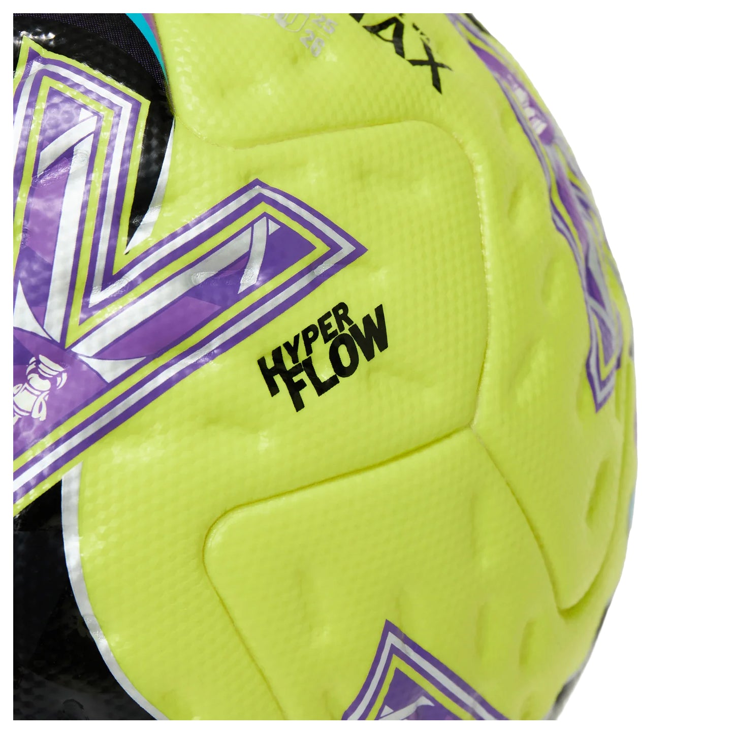 Purple-Black-Vibrant Lime - Back - Mitre WFA Cup 25-26 Training Football