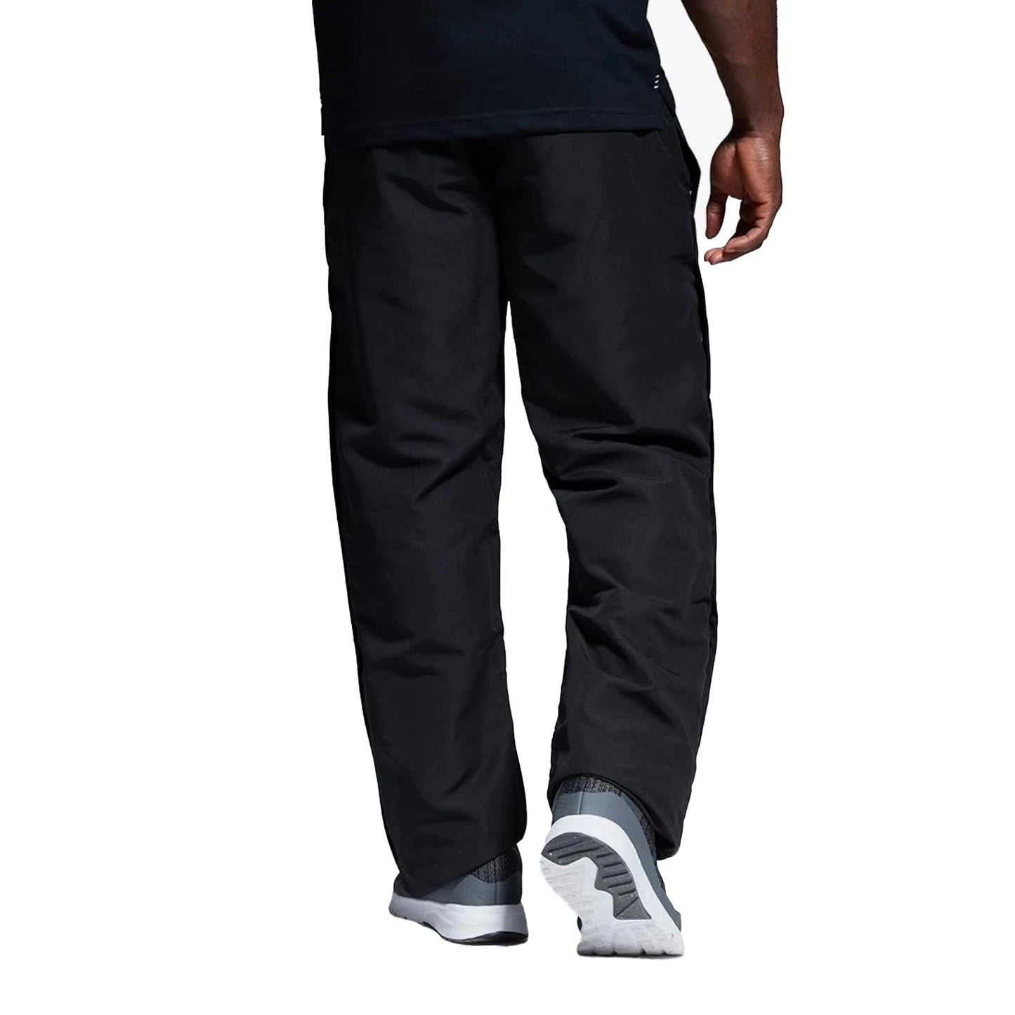 Black - Back - Canterbury Mens Stadium Open Hem Tracksuit Bottoms