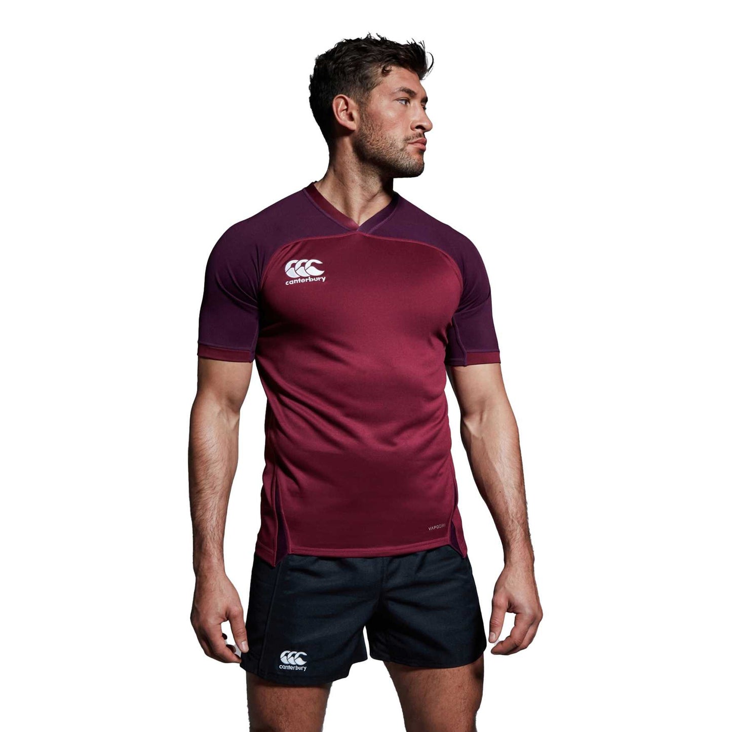 Maroon - Lifestyle - Canterbury Mens Evader Vapodri Jersey