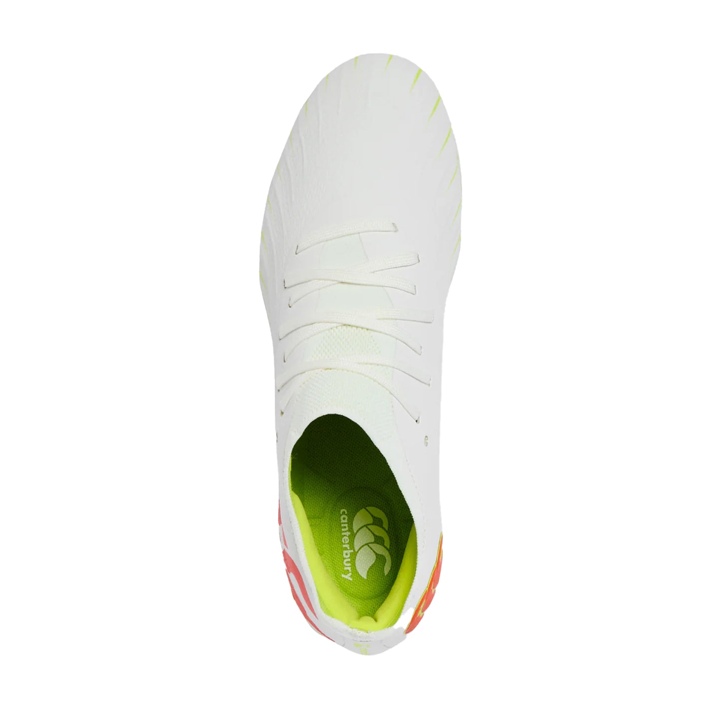 Snow White - Side - Canterbury Unisex Adult Speed Falcon Elite Soft Ground Rugby Boots