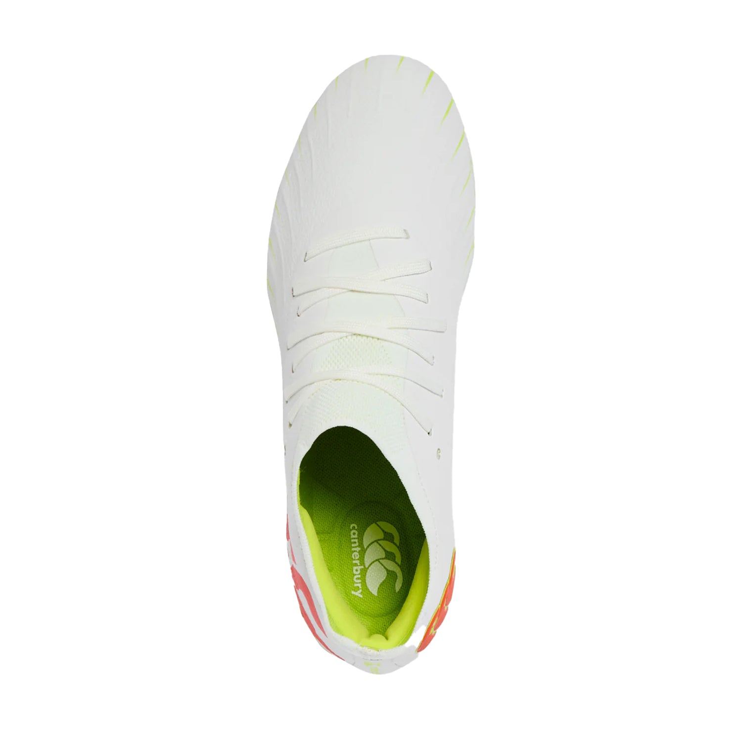 Snow White - Side - Canterbury Unisex Adult Speed Falcon Elite Soft Ground Rugby Boots