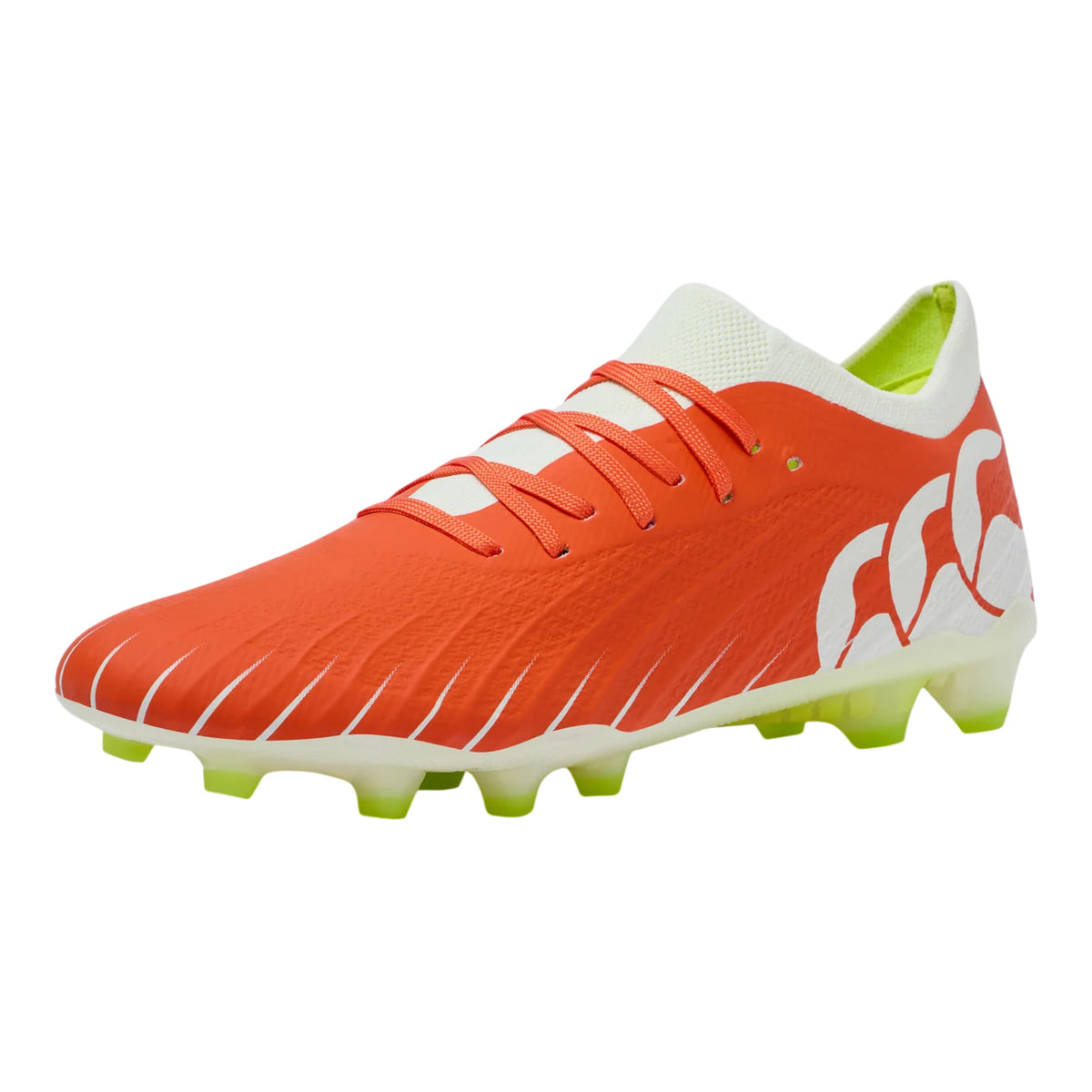 Tangerine Tango - Side - Canterbury Unisex Adult Speed Falcon Elite Firm Ground Rugby Boots