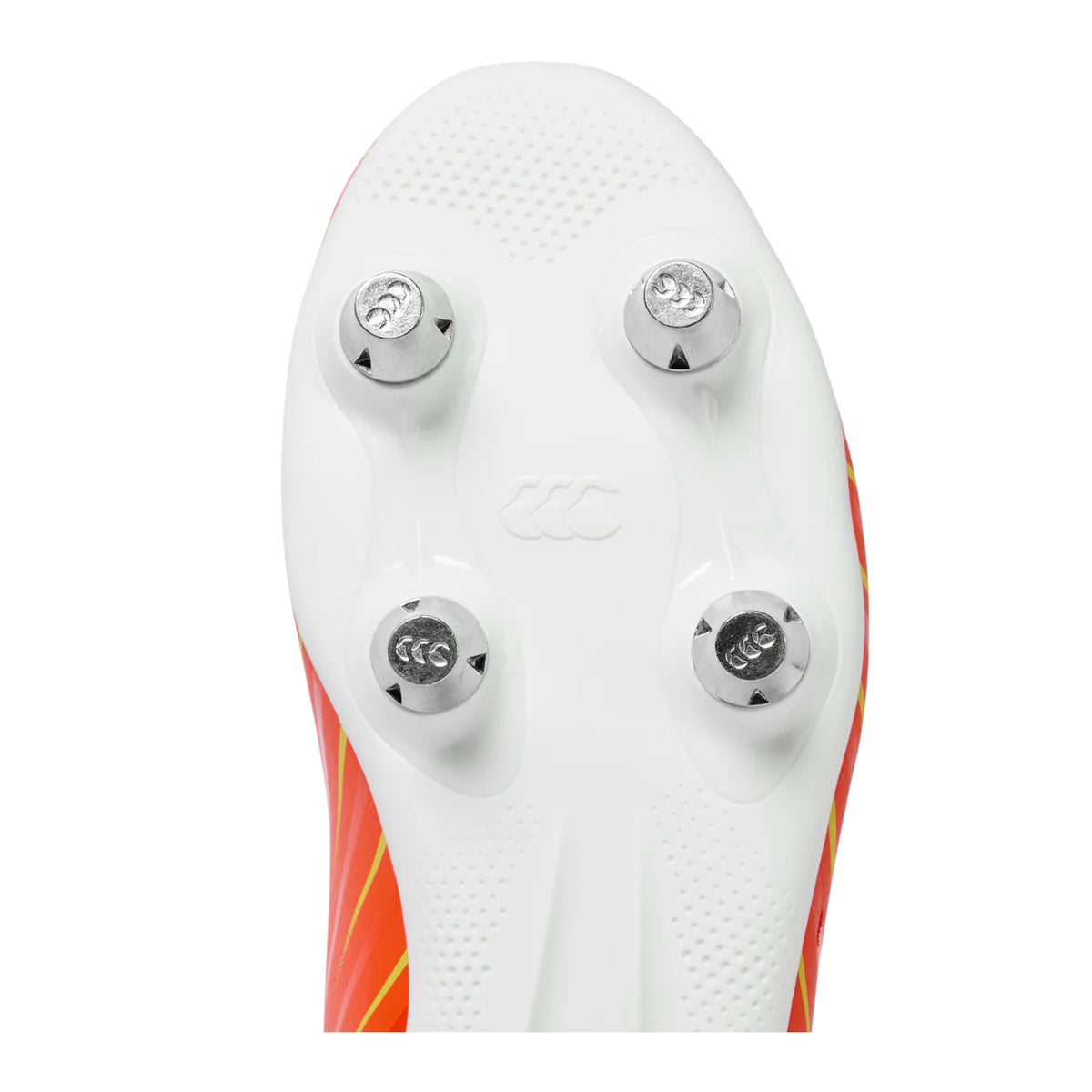 Tangerine Tango - Lifestyle - Canterbury Childrens-Kids Speed Falcon Soft Ground Rugby Boots