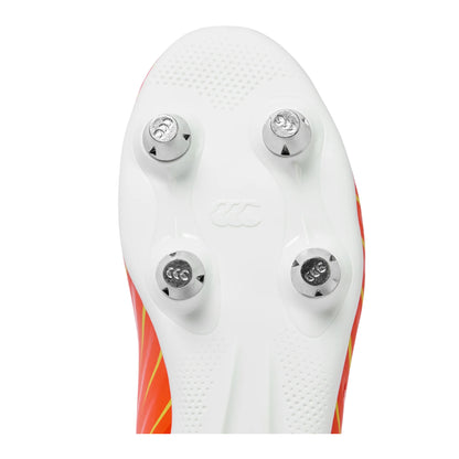 Tangerine Tango - Lifestyle - Canterbury Childrens-Kids Speed Falcon Soft Ground Rugby Boots
