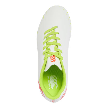 Snow White - Lifestyle - Canterbury Childrens-Kids Speed Falcon Firm Ground Rugby Boots