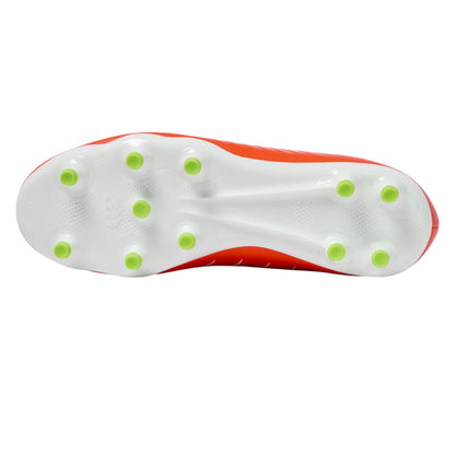 Tangerine Tango - Side - Canterbury Unisex Adult Phoenix 2.0 Team Synthetic Leather Soft Ground Rugby Boots