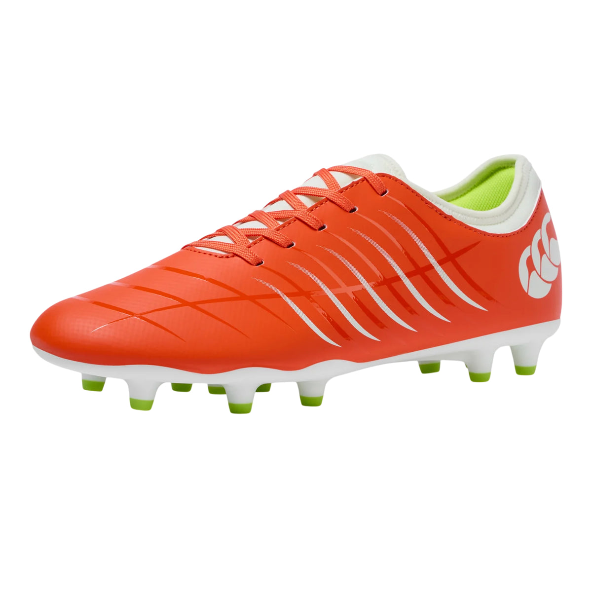 Tangerine Tango - Lifestyle - Canterbury Unisex Adult Phoenix 2.0 Team Synthetic Leather Soft Ground Rugby Boots