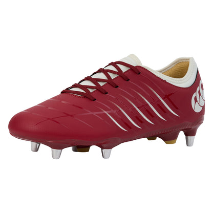Tangerine Tango - Front - Canterbury Unisex Adult Phoenix 2.0 Team Synthetic Leather Soft Ground Rugby Boots