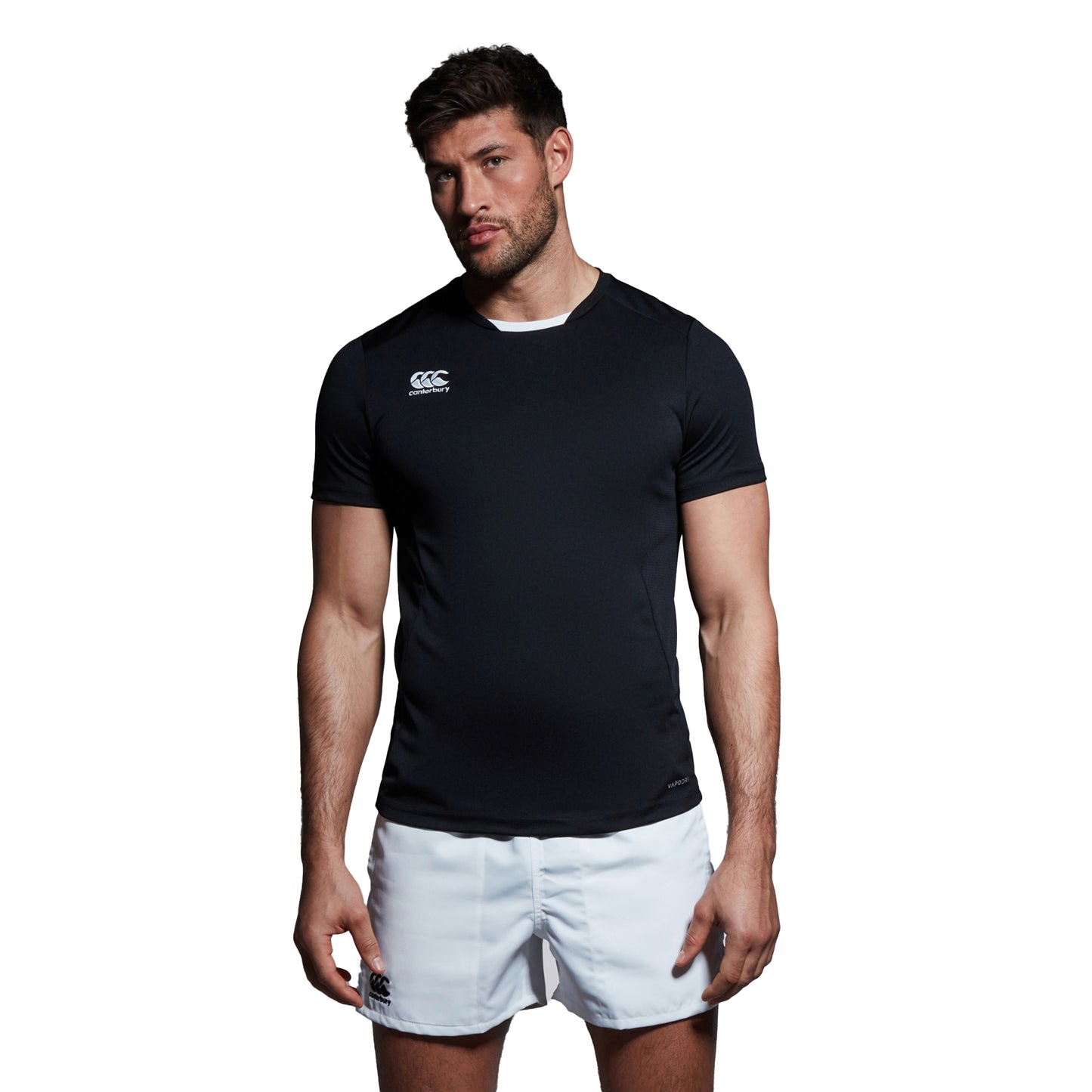 Black - Side - Canterbury Mens Club Dry T-Shirt