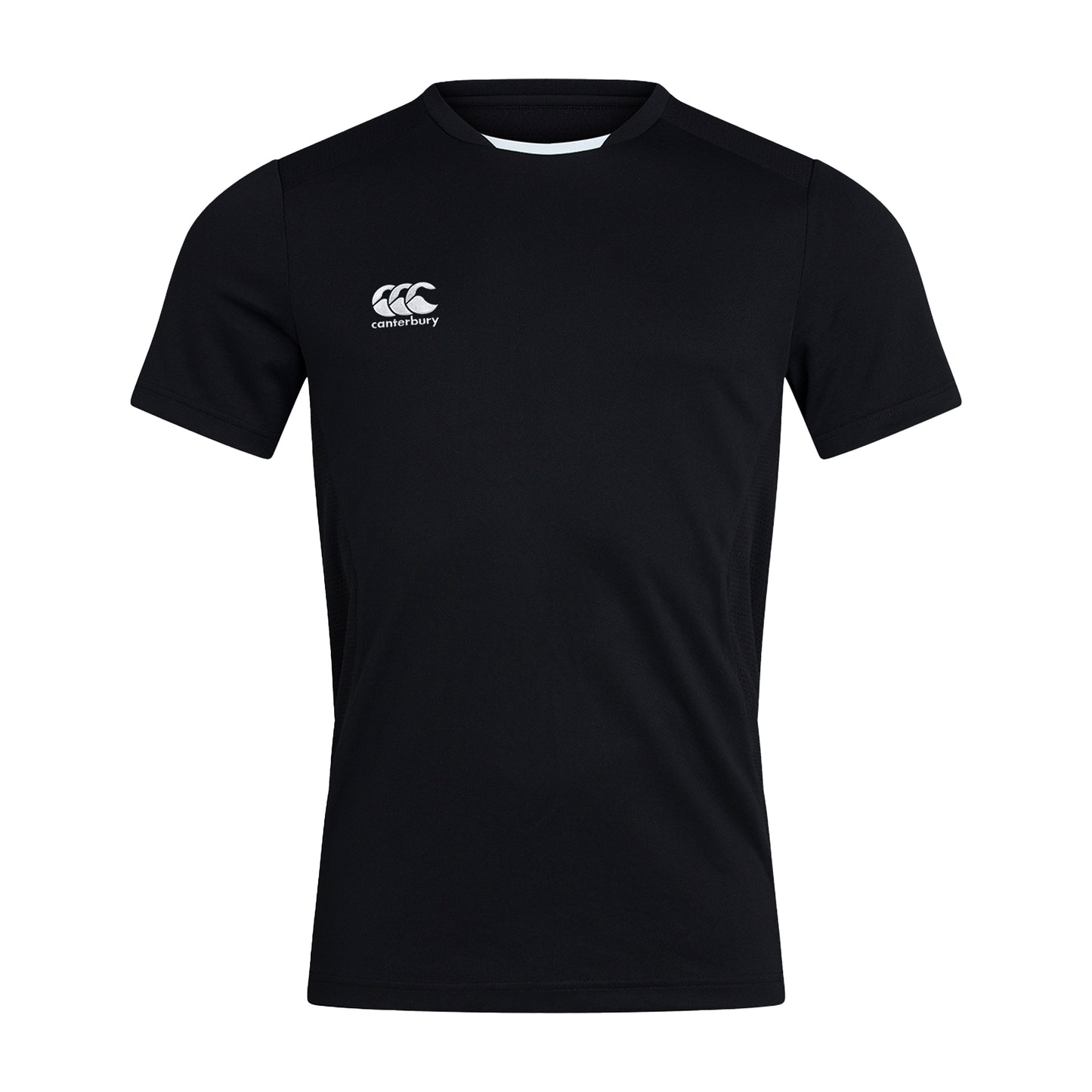 Black - Front - Canterbury Mens Club Dry T-Shirt
